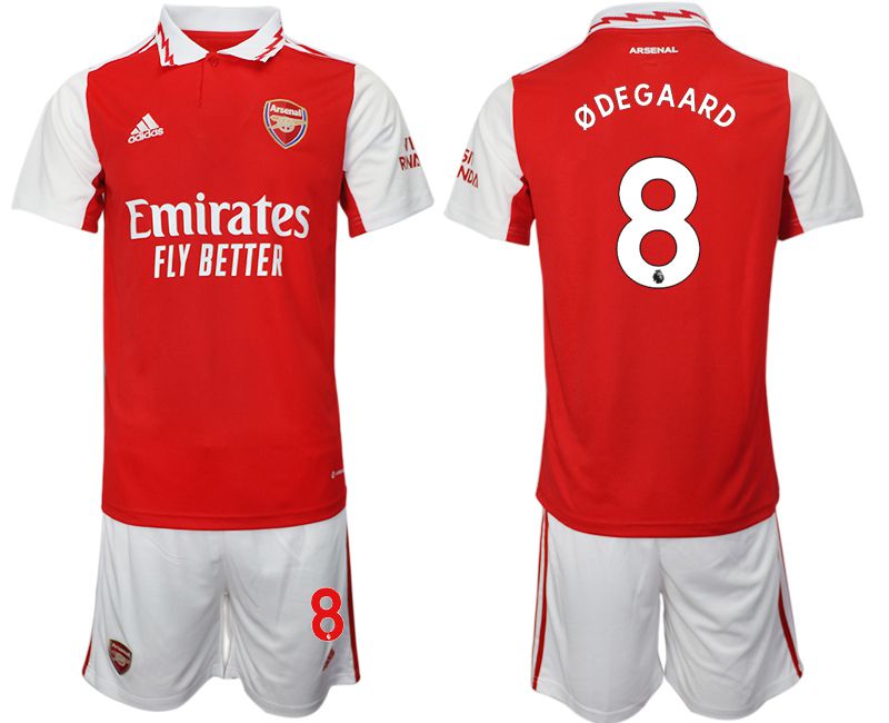 Men 2022-2023 Club Arsenal home red #8 Soccer Jerseys->arsenal jersey->Soccer Club Jersey